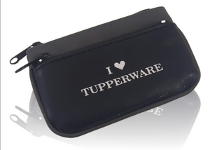 Tupperware coin purse